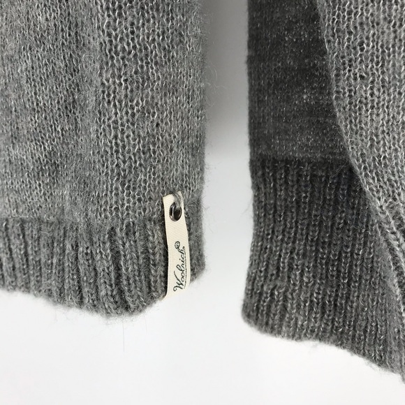 Woolrich Sweater Fox Knit Wool mohair Blend sz XS - Picture 4 of 6